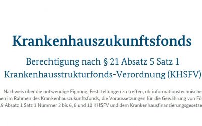 Q-SOFT festigt Expertenstatus – Zertifizierte Mitarbeiter zum Thema KHZG
