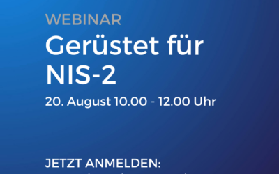 Webinar: Gerüstet für NIS-2